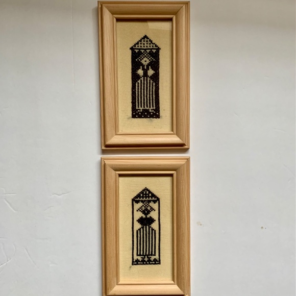 Needlepoint Pictures, set of 2 - Picture 6 of 8